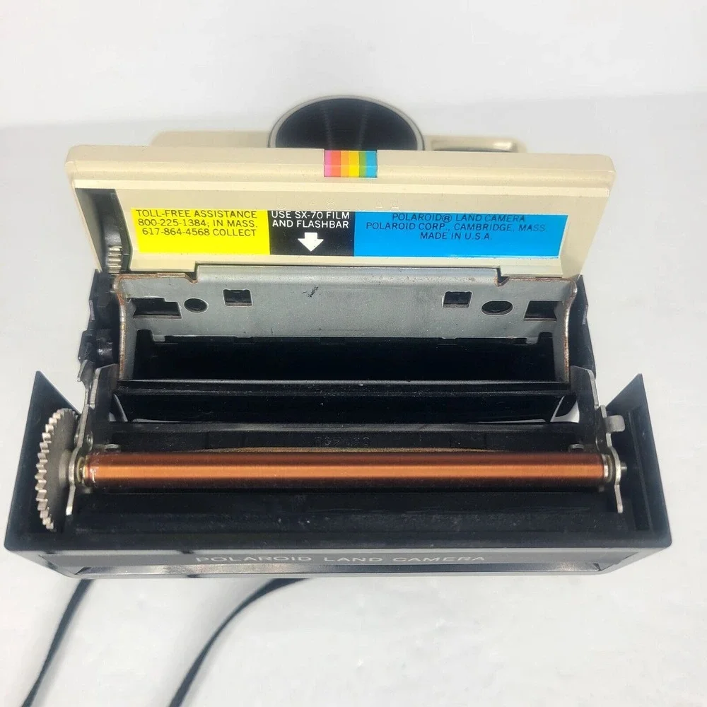 Polaroid white rainbow